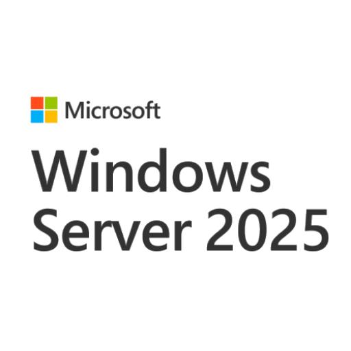 Microsoft WINDOWS SVR STD 2025 64BIT ENGLISH 1PK DSP OEI DVD 16 CORE ...